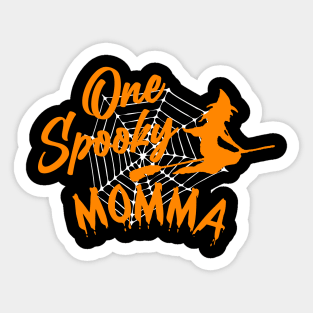 One Spooky Momma Graphic Sticker